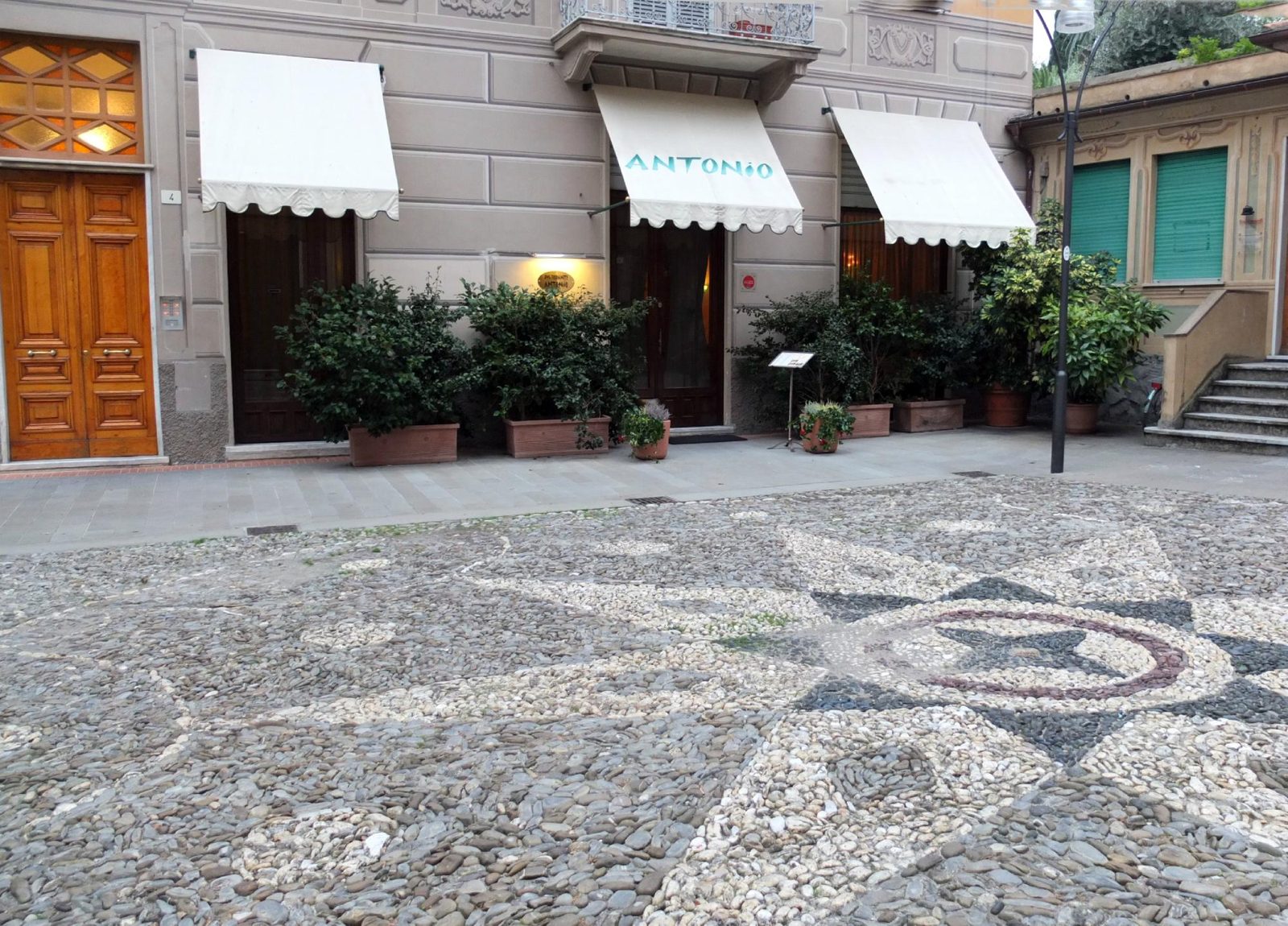 Facciata del Ristorante Antonio a Santa Margherita Ligure